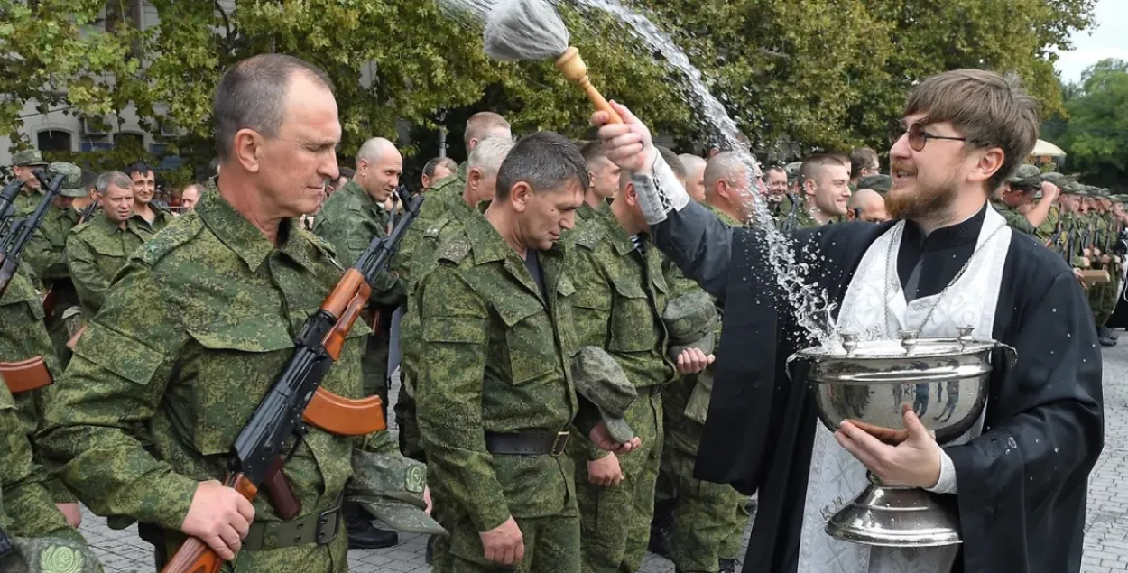 Мабілізаваныя ў Севастопалі / kommersant.ru
