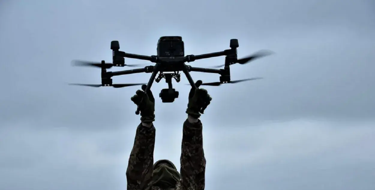 The SBU has already seen the video of the drone attack in Machulishchy / Sample photo https://www.facebook.com/MinistryofDefence.UA/
