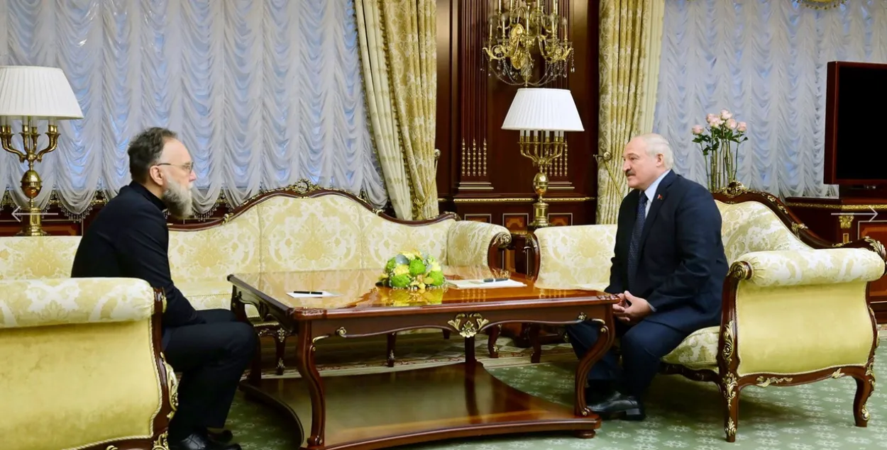Лукашэнка з Дугіным / president.gov.by
