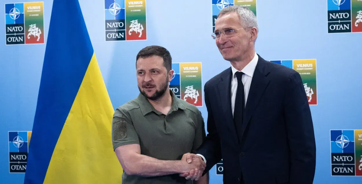 Уладзімір Зяленскі і Енс Столтэнберг / https://twitter.com/jensstoltenberg
