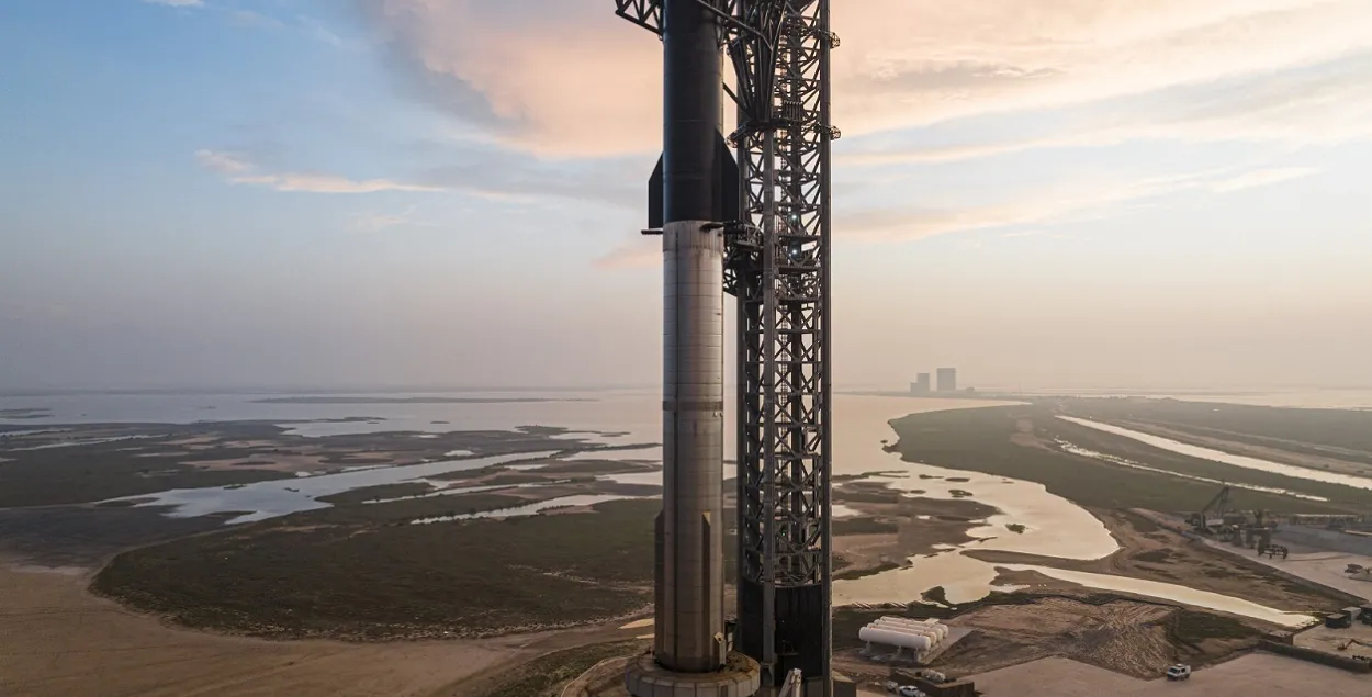Узніклі праблемы з клапанам ціску, які "замёрз" / twitter.com/SpaceX
