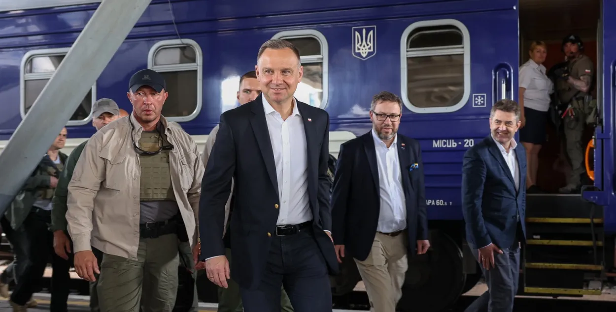 Анджэй Дуда ў Кіеве / https://twitter.com/prezydentpl
