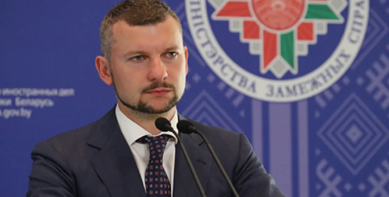 Прэс-сакратар МЗС РБ Анатоль Глаз / mfa.gov.by
