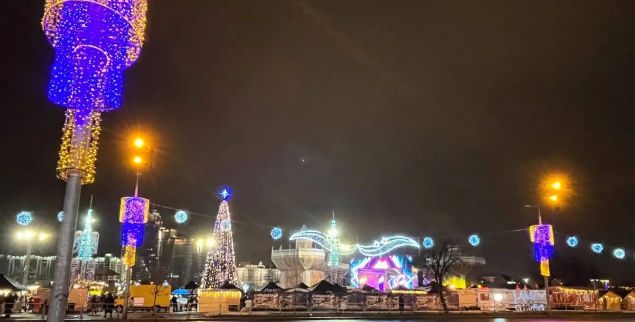 У Мінску не па-зімоваму цёпла.
