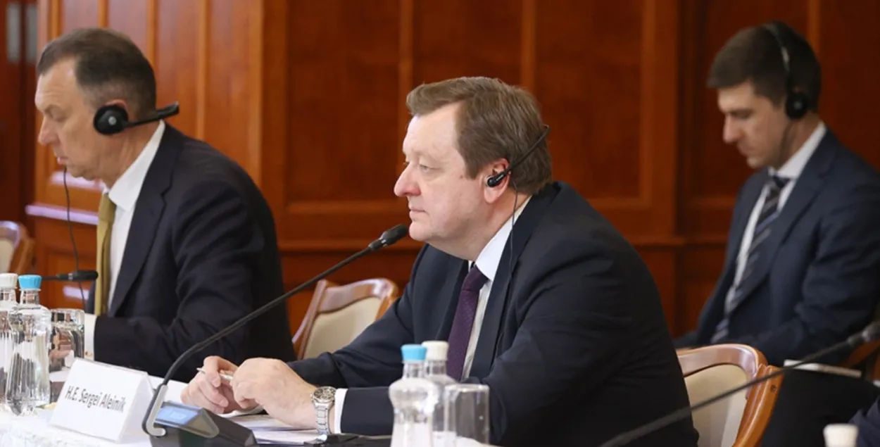 Сяргей Алейнік у Венгрыі / mfa.gov.by
