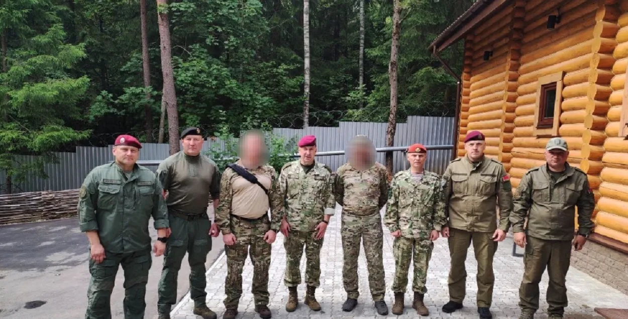 Дзмітрый Балаба, Мікалай Карпянкоў, камандзіры "Алмаза", САХРу, в/ч 3214 і вагнераўцы / Telegram
