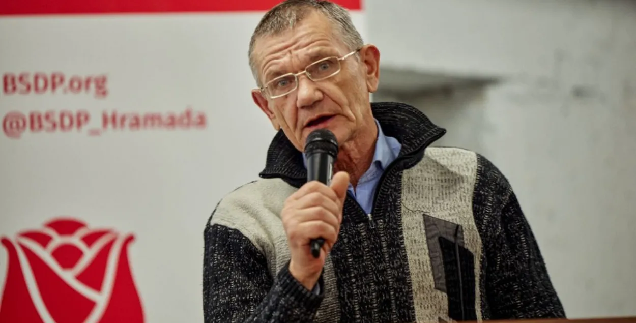 Валянцін Лазарэнкаў / t.me/BSDP_Hramada/
