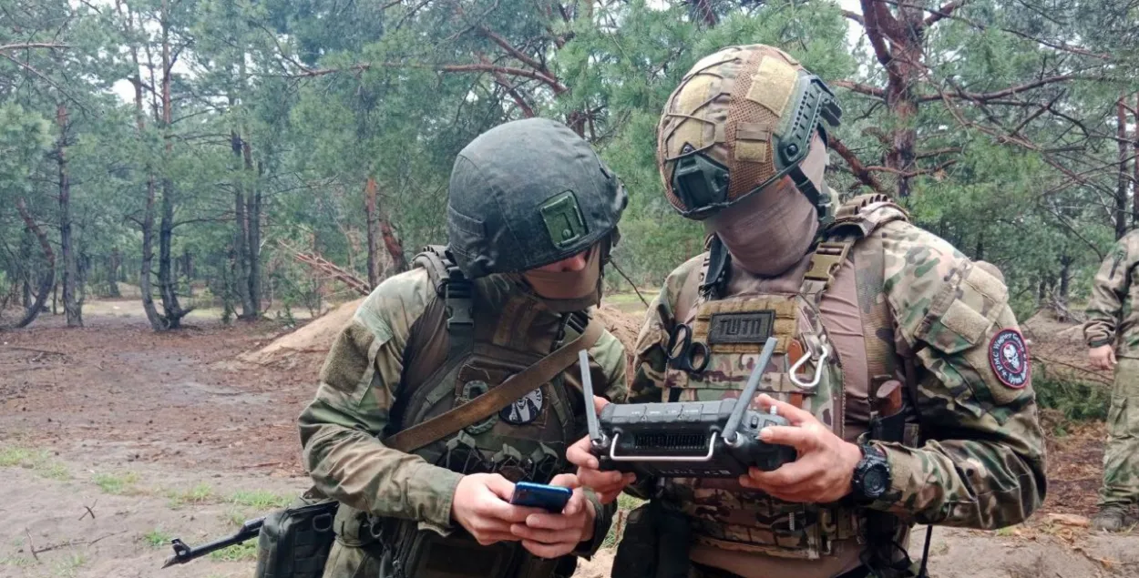 20 ліпеня вагнераўцы з'явіліся на палігоне пад Брэстам / t.me/modmilby/
