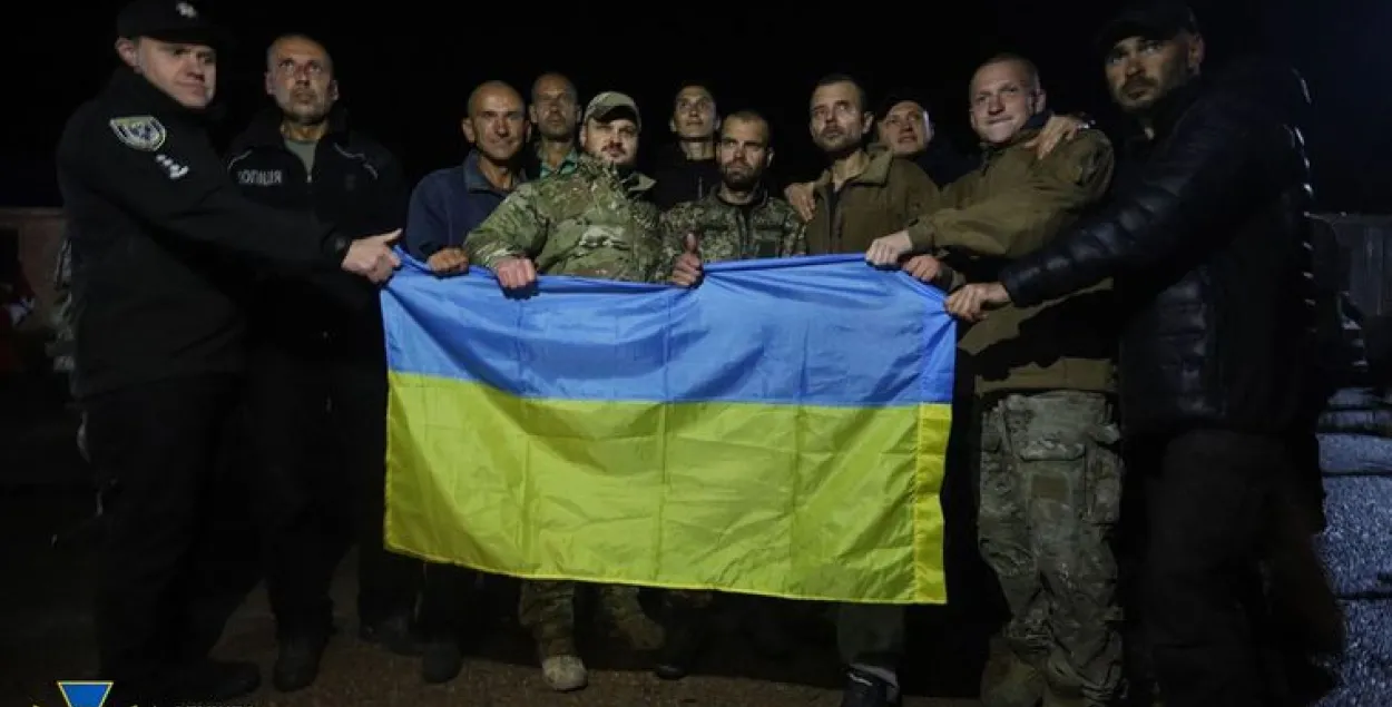 Освобожденные из российского плена украинцы / СБУ
