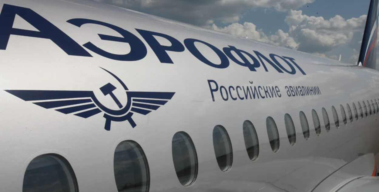 14 лютага "Аэрафлот" затрымае ранішні рэйс Масква-Мінск больш як на 2,5 гадзіны
