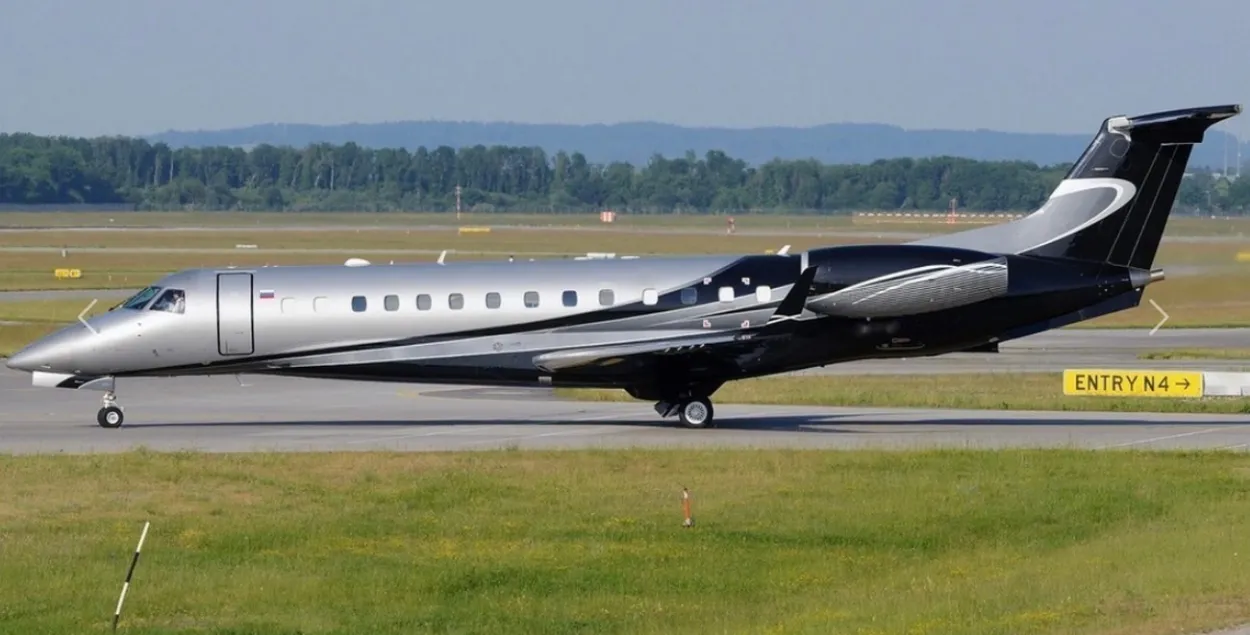 Бізнес-джет Embraer Legacy 600 / ілюстрацыйнае фота&nbsp;flight-way.com
