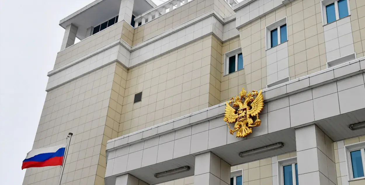 Russian Embassy in Minsk / TASS