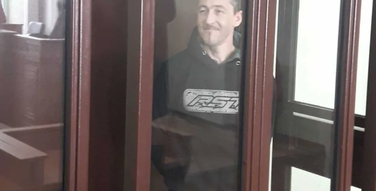 Витольд Ашурок на суде / "Белсат"