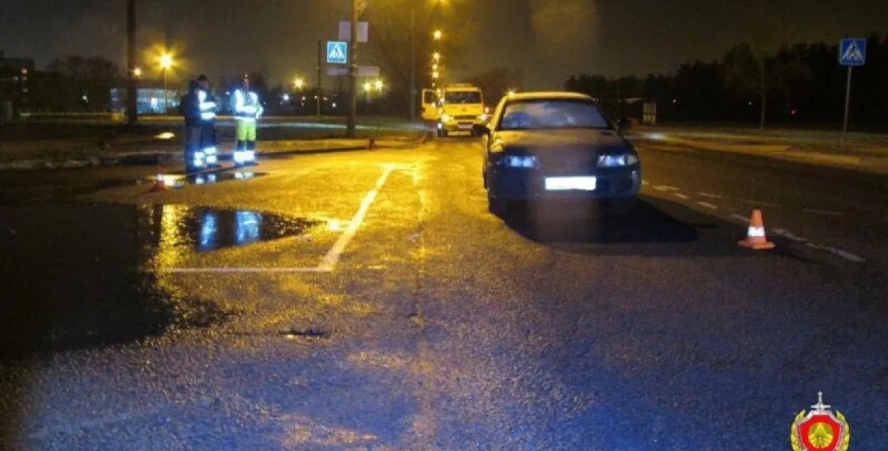 У Мінску кіроўца з 2,66 праміле алкаголю збіў жанчыну на пешаходным пераходзе