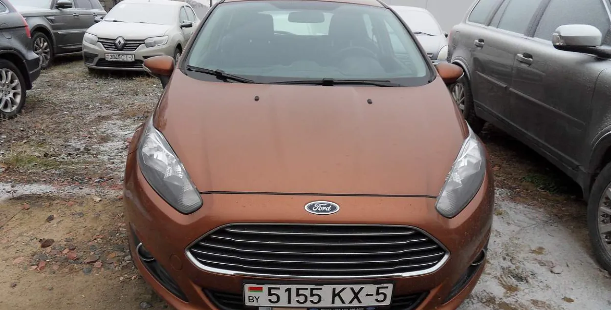 Автомобиль Виктора Бабарико продают через аукцион / e-auction.by​