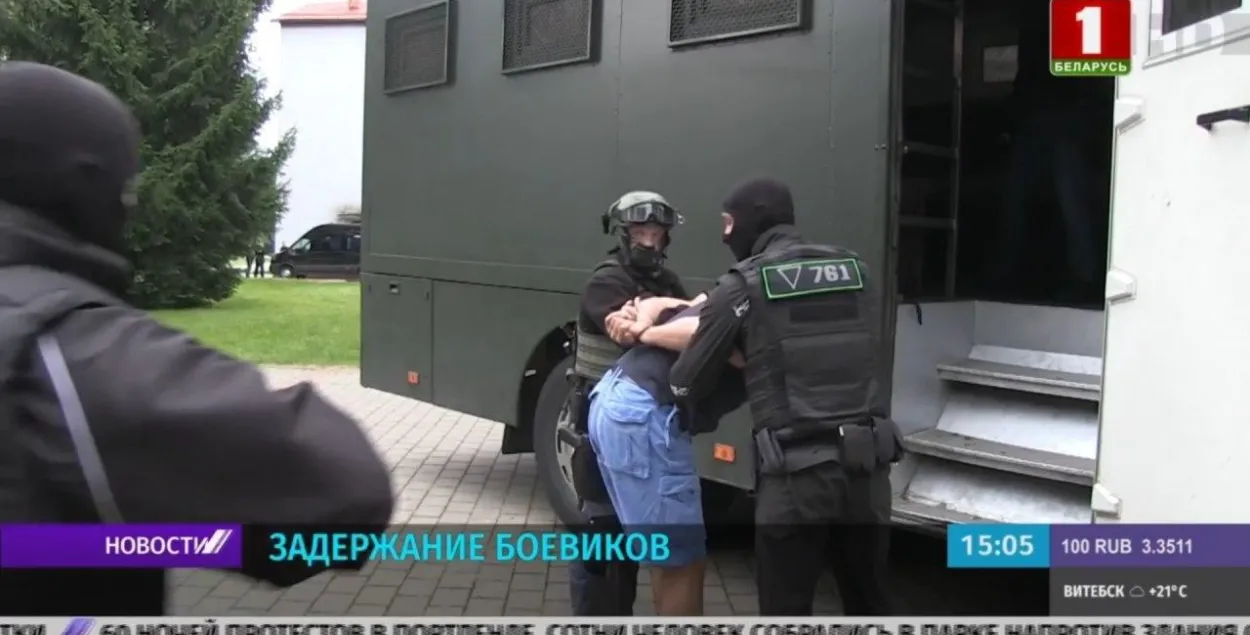 БЕЛТА: баевікі прыбылі з Расіі, прыцягнулі ўвагу тым, што не пілі спіртное