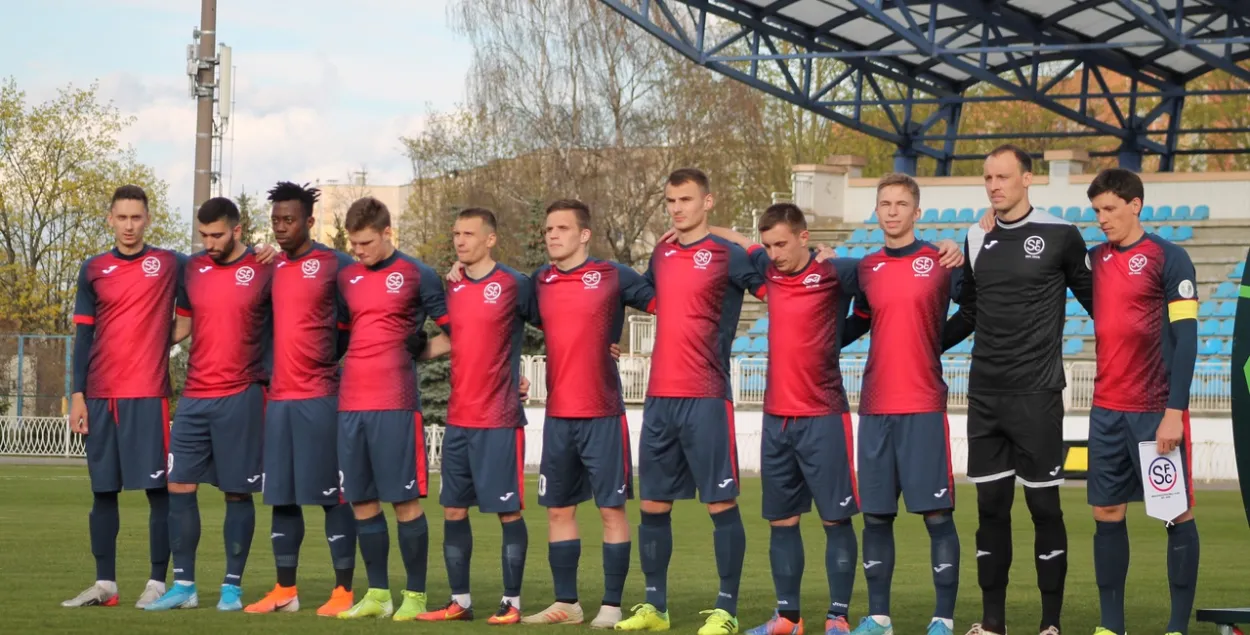 Футболисты "Смолевичей" / vk.com/fc__smolevichi​