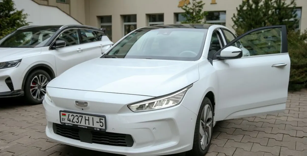 Электрокары Geely / БЕЛТА