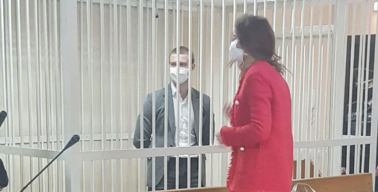 Антон Беленский в суде&nbsp;/ "Весна"