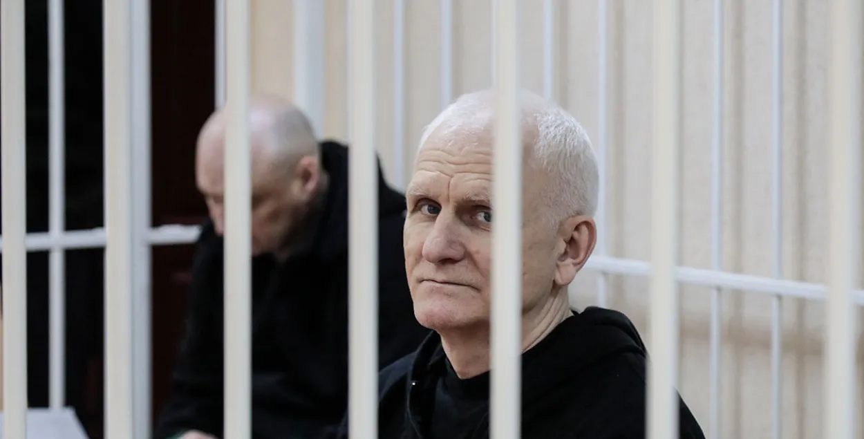 Nobel Prize winner Ales Bialiatski on trial in Belarus / sb.by
