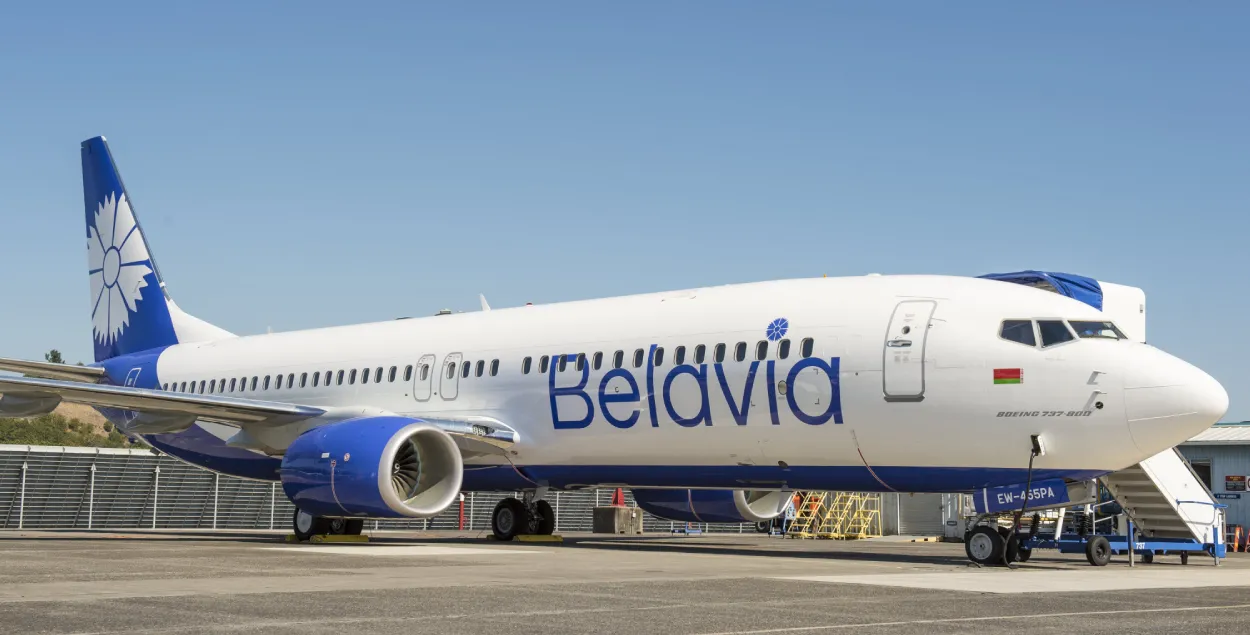 "Боінг" авіякампаніі "Белавія" / belavia.by
