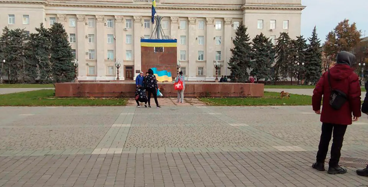 Херсонцы чакаюць УСУ / t.me/jurnko
