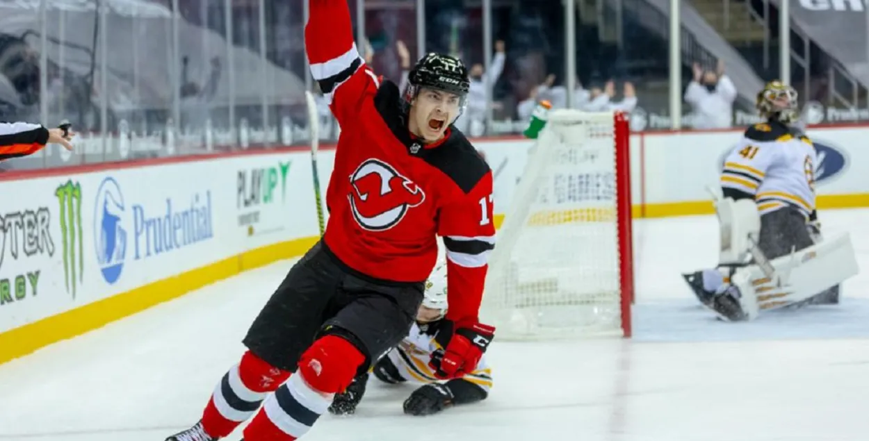 Ягор Шаранговіч / nhl.com
