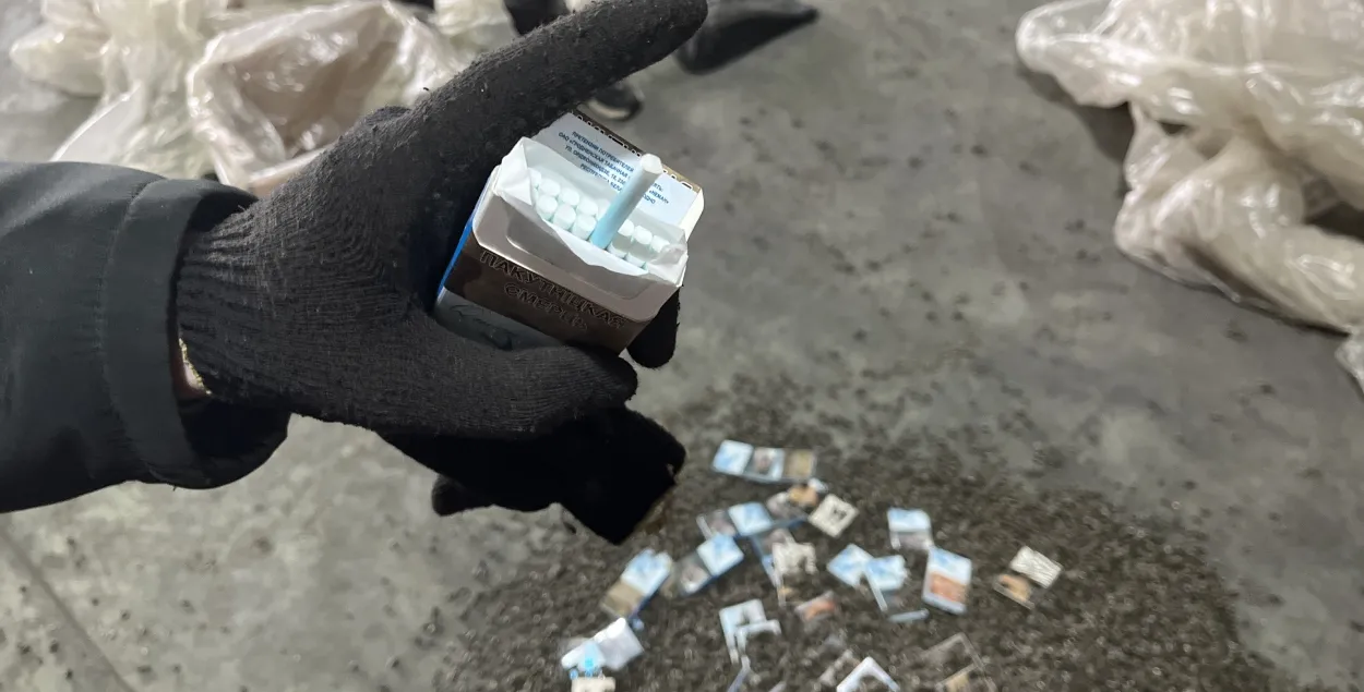 Белорусские контрабандные сигареты / sztu.customs.gov.ru
