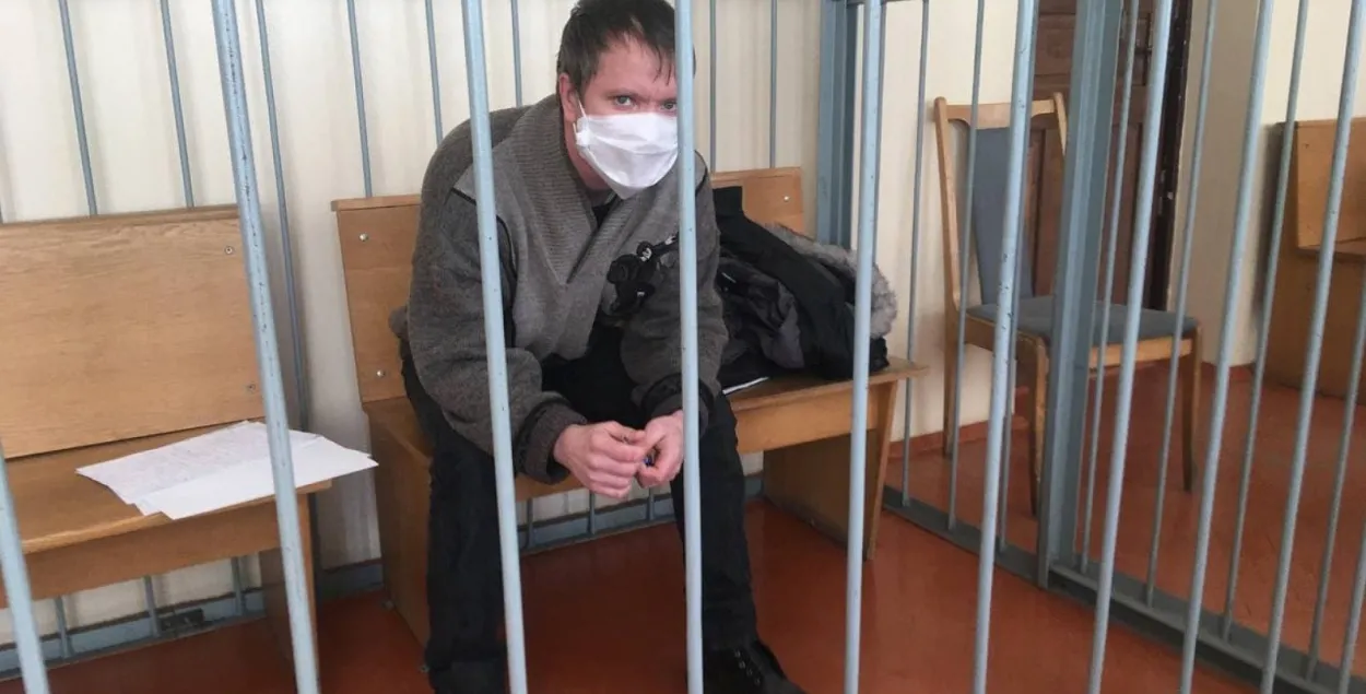 Вадим Цыкунов в суде / "Гомельская Весна"​