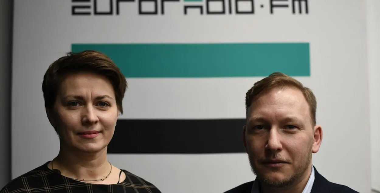 Лидеры "Говори правду" Татьяна Короткевич и Андрей Дмитриев / Из архива Еврорадио