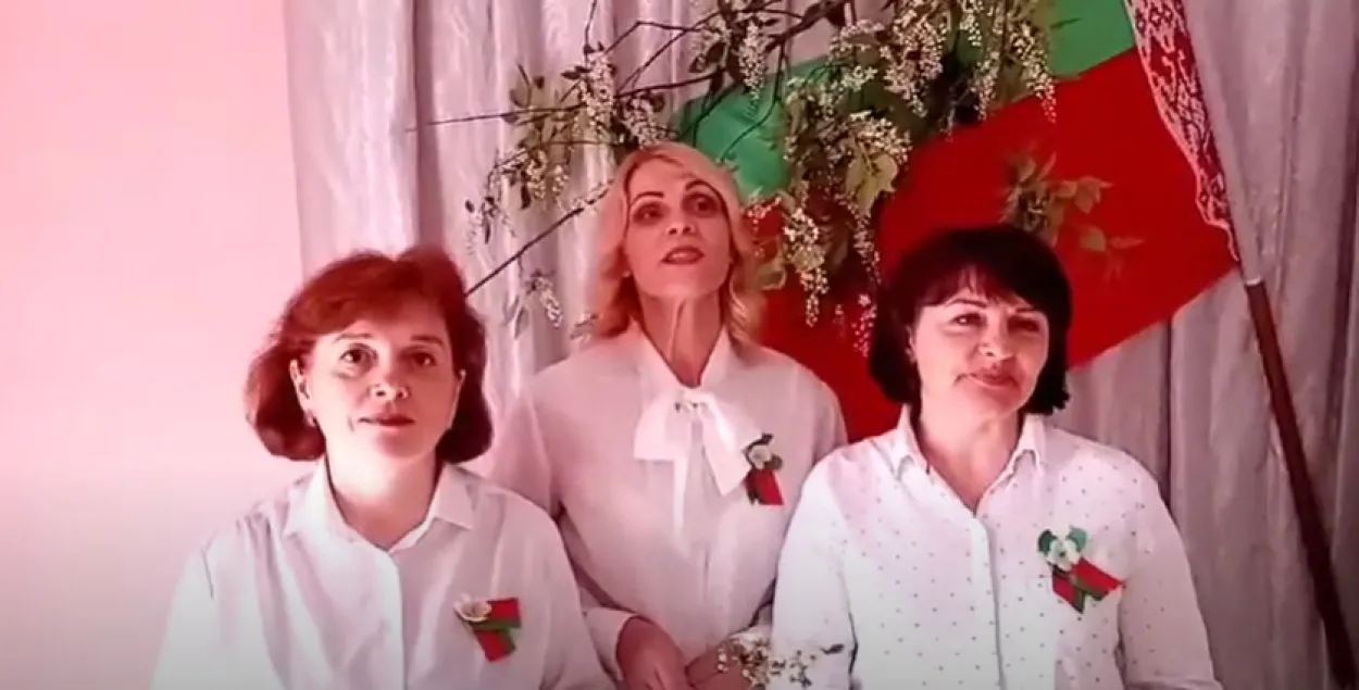 Поздравление ветеранам от Дубровенского "Дома пионеров" / Кадр из&nbsp;видео​