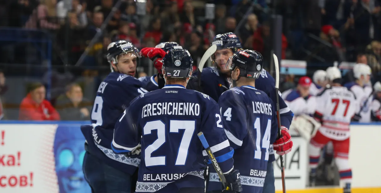 Хоккеисты минского "Динамо"​ / hcdinamo.by