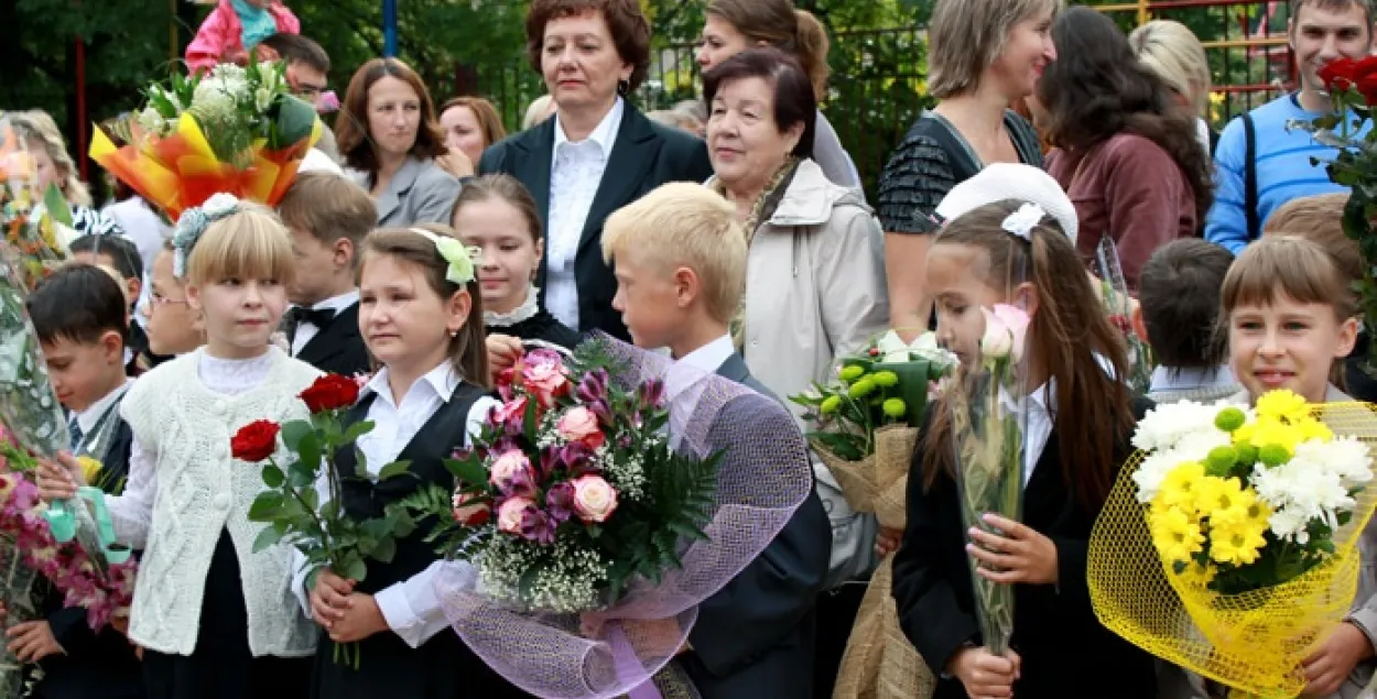 У мінскіх школах сёння пройдуць урачыстыя лінейкі