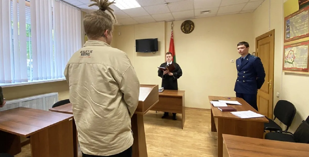 Судзяць ухіліста / Фота ваеннага камісарыята Цэнтральнага раёна Мінска
