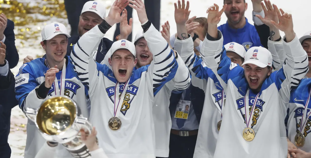 Финляндия выиграла чемпионат мира по хоккею, канадцы — вторые