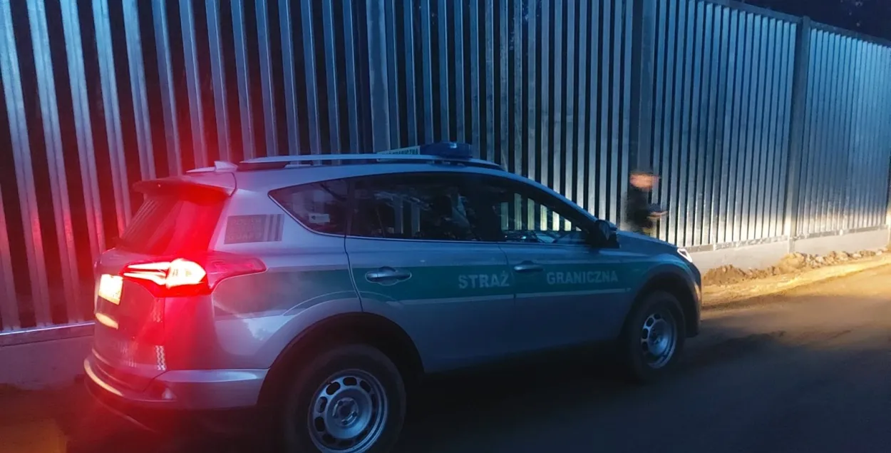 Металічны плот на мяжы Польшчы і Беларусі спрабавалі падкапаць