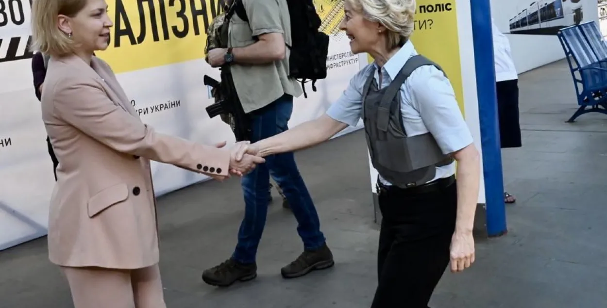 “Європа з вами!”: глава Еврокомиссии снова приехала в Киев