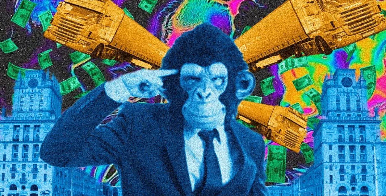 The fall of the economy into the abyss has stalled / collage by Ulad Rubanau, Euroradio