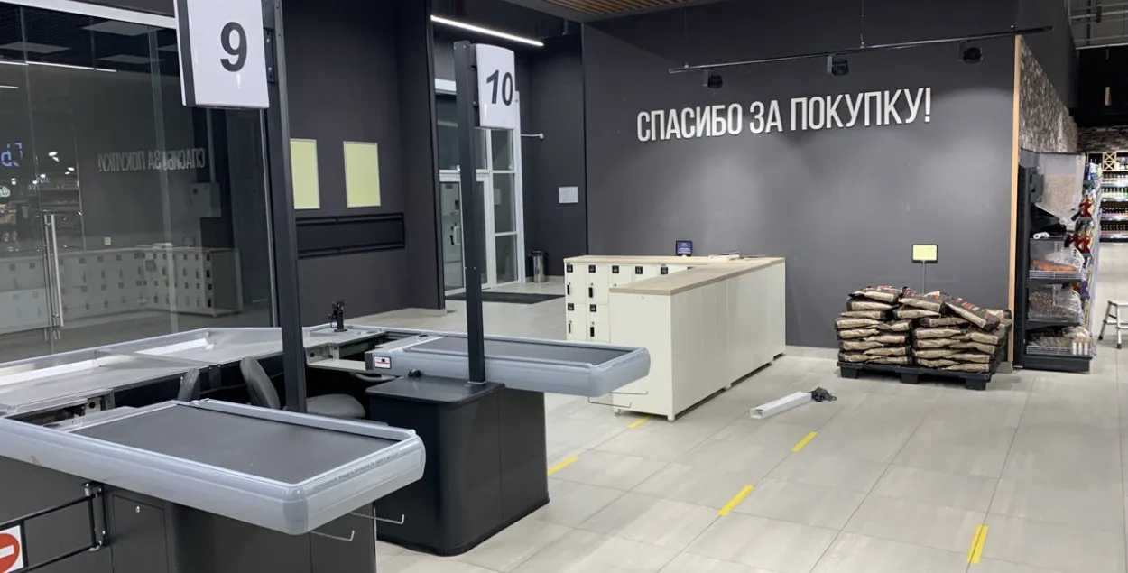 Пакупнікоў у гродзенскім "Віталюр" амаль няма
