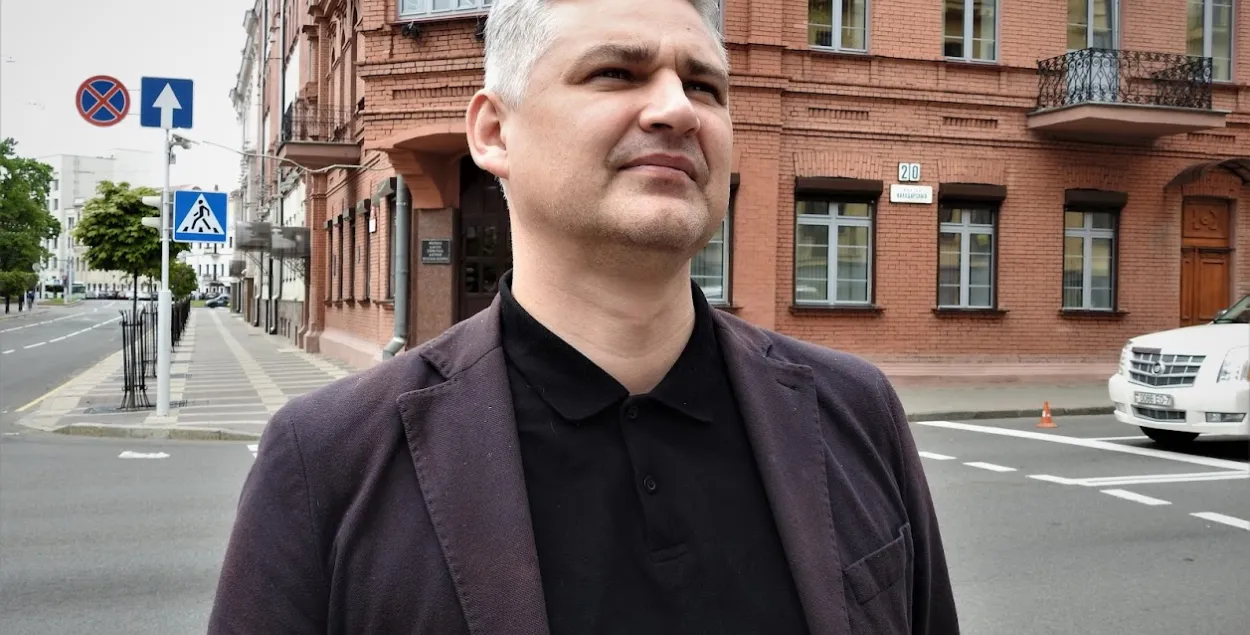Лидер движения "За Свободу!" Юрий Губаревич / Еврорадио