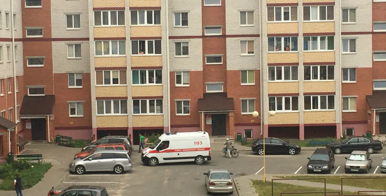 Дом, где произошло убийство. Фото: ganc-chas.by​