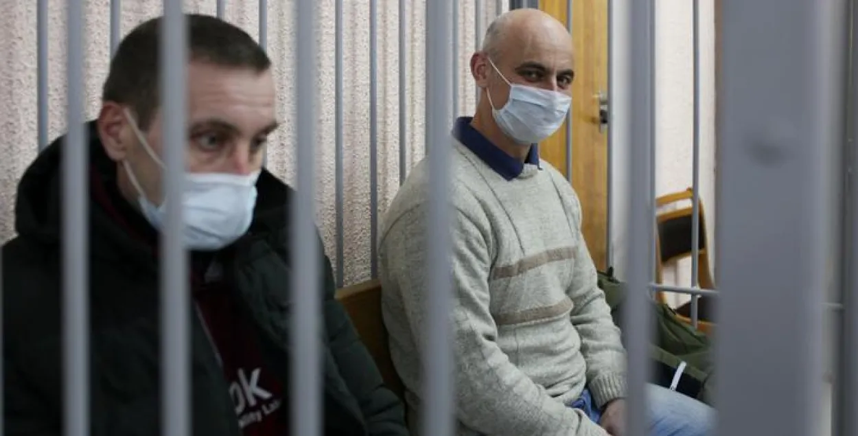Дзяніс Кірэшчанка&nbsp;і Уладзімір Гарох / TUT.BY