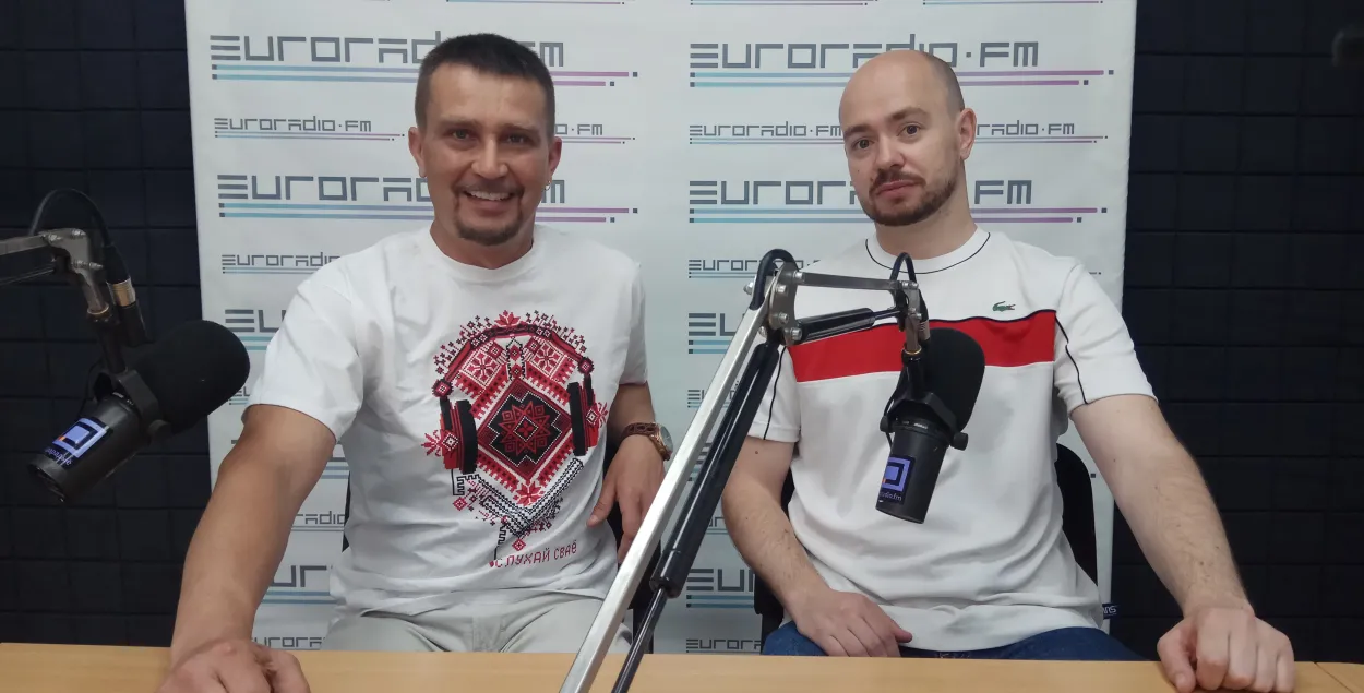 Ведущие программы" Идея Х " Змитер Лукашук и Максим Горюнов&nbsp;/ Еврорадио