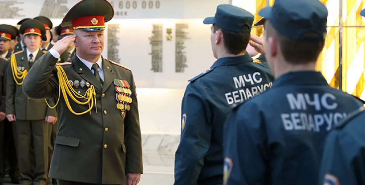 Лукашэнка вызваліў ад пасады намесніка міністра па надзвычайных сітуацыях