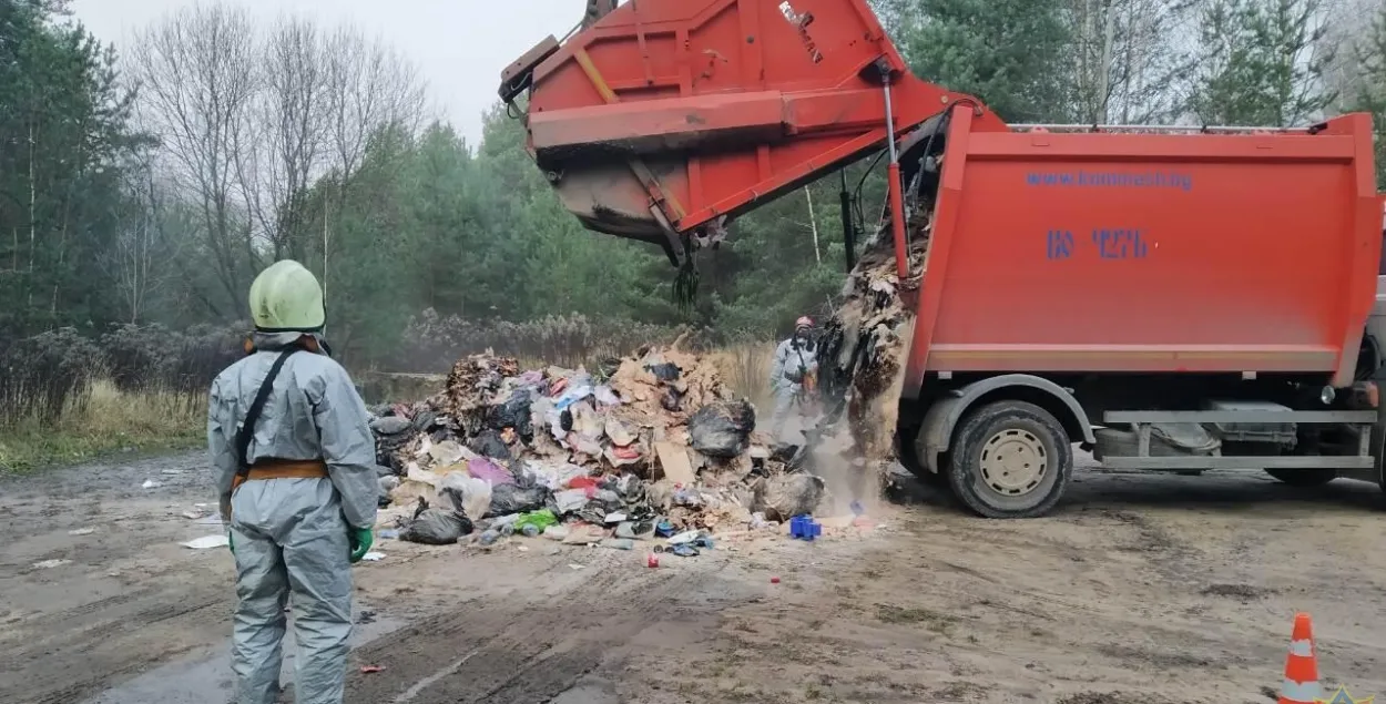 Мінскі смеццявоз прывёз на сметнік радыеактыўны ёд