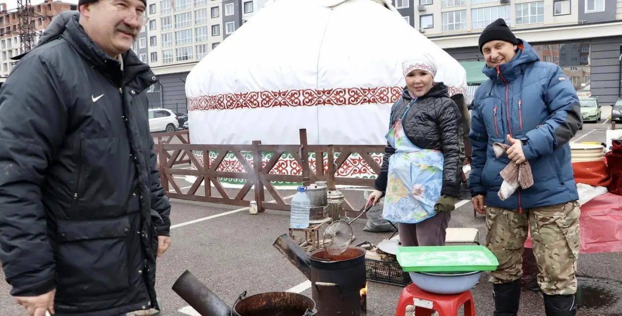 "Юрта нязломнасці" /&nbsp;facebook.com/bucharada.gov.ua
