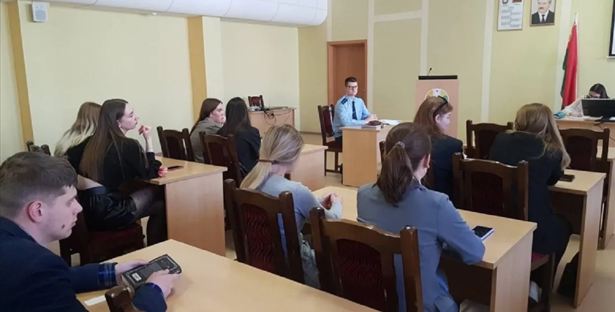 Суд в вузе / prokuratura.gov.by
