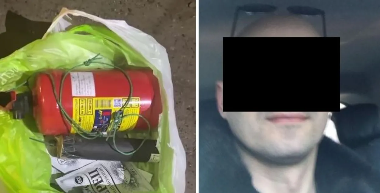 Яўген П. дапамагаў запоўніць вогнетушыцель порахам, але беларускія сілавікі пра гэта маўчаць / Еўрарадыё