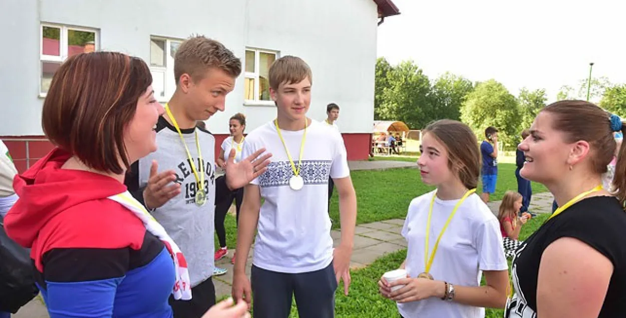 Коля Лукашэнка ў вышымайцы прымаў удзел у дабрачынным забегу