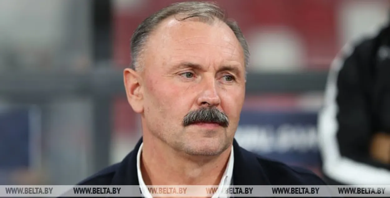 Галоўны трэнер беларускай футбольнай зборнай Ігар Крывушэнка звольнены
